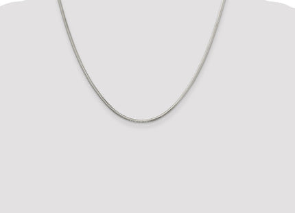 Sterling Silver Diamond-cut Snake Chain (Style QFS4-20)