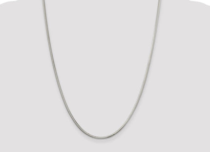 Sterling Silver Diamond-cut Snake Chain (Style QFS4-24)