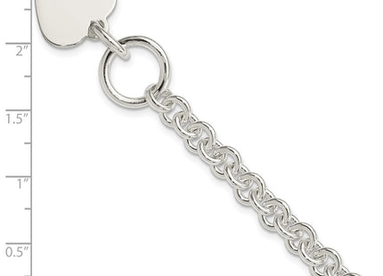 Sterling Silver Bracelets Style QG1149 - Classique Jewelry Inc.