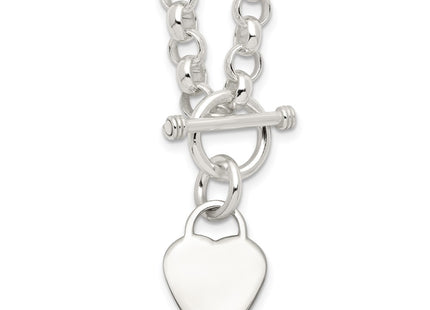 Sterling silver disc necklace