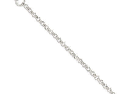 Sterling silver disc necklace