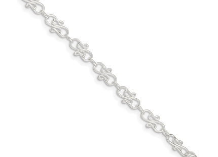 Sterling silver anklet