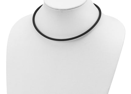 Sterling silver necklace, alternate view