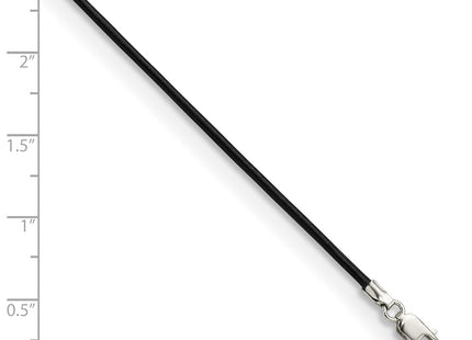 Sterling silver necklace, alternate view