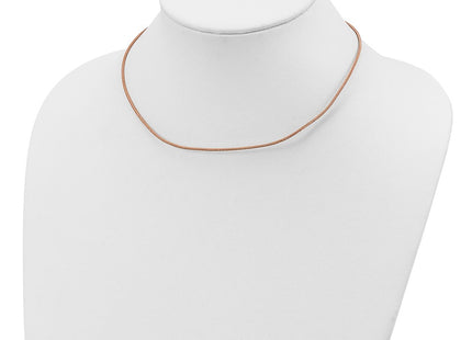 Sterling silver necklace, alternate view