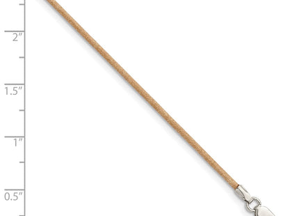 Sterling silver necklace, another view