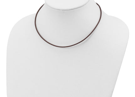 Sterling silver necklace, alternate view