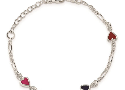 Sterling Silver Bracelets Style QG1327 - Classique Jewelry Inc.