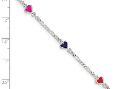 Sterling Silver Bracelets Style QG1327 - Classique Jewelry Inc.