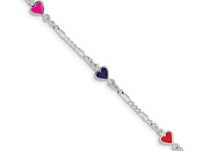 Sterling Silver Bracelets Style QG1327 - Classique Jewelry Inc.