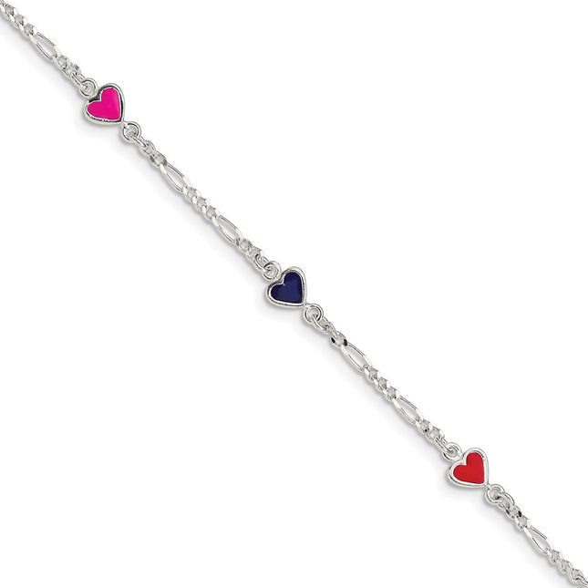 Sterling Silver Bracelets Style QG1327 - Classique Jewelry Inc.