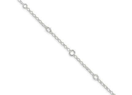 Sterling Silver Chain Bracelets Style QG1329 - Classique Jewelry Inc.