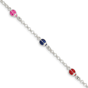 Sterling Silver Bracelets Style QG1333 - Classique Jewelry Inc.