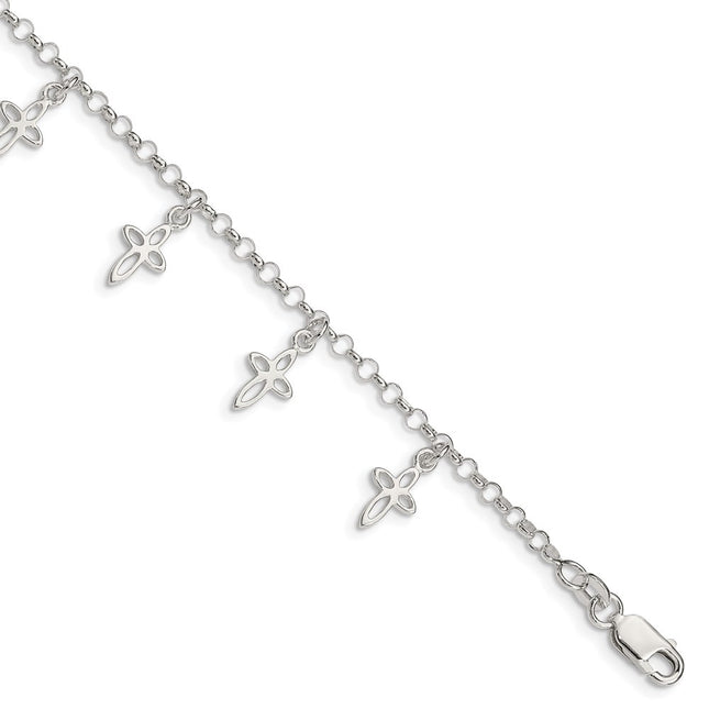 Sterling Silver Bracelets Style QG1359 - Classique Jewelry Inc.