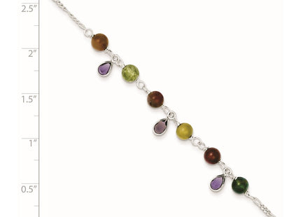 Sterling Silver Bracelets Style QG1402 - Classique Jewelry Inc.