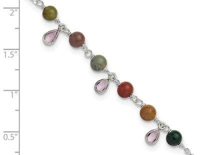 Sterling Silver Bracelets Style QG1402 - Classique Jewelry Inc.