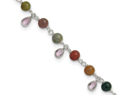 Sterling Silver Bracelets Style QG1402 - Classique Jewelry Inc.