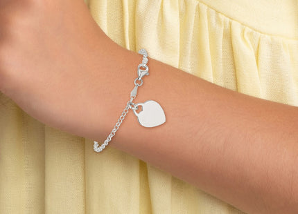 Sterling Silver Bracelets Style QG1446 - Classique Jewelry Inc.