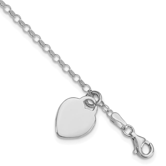 Sterling Silver Bracelets Style QG1446R - Classique Jewelry Inc.