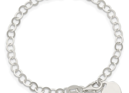 Sterling Silver Bracelets Style QG1449 - Classique Jewelry Inc.