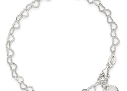 Sterling Silver Bracelets Style QG1452 - Classique Jewelry Inc.