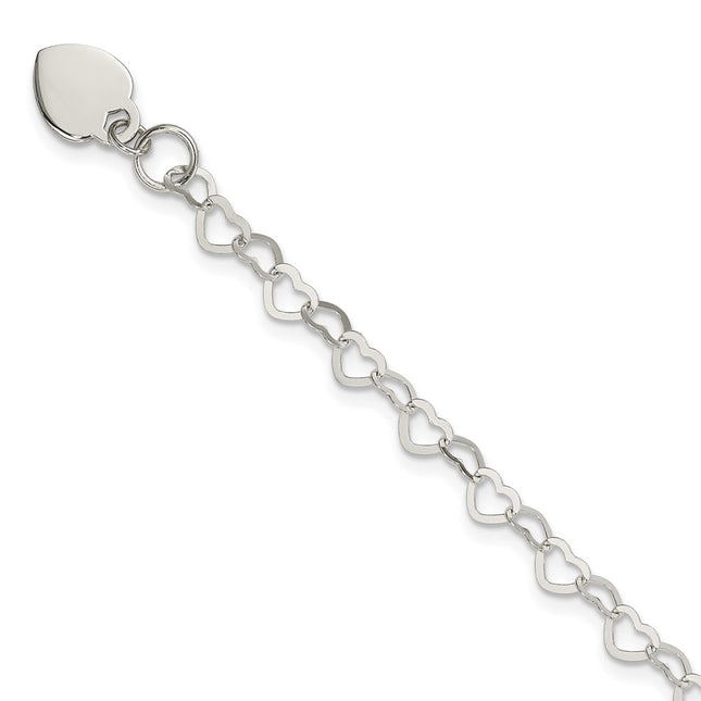 Sterling Silver Bracelets Style QG1452 - Classique Jewelry Inc.