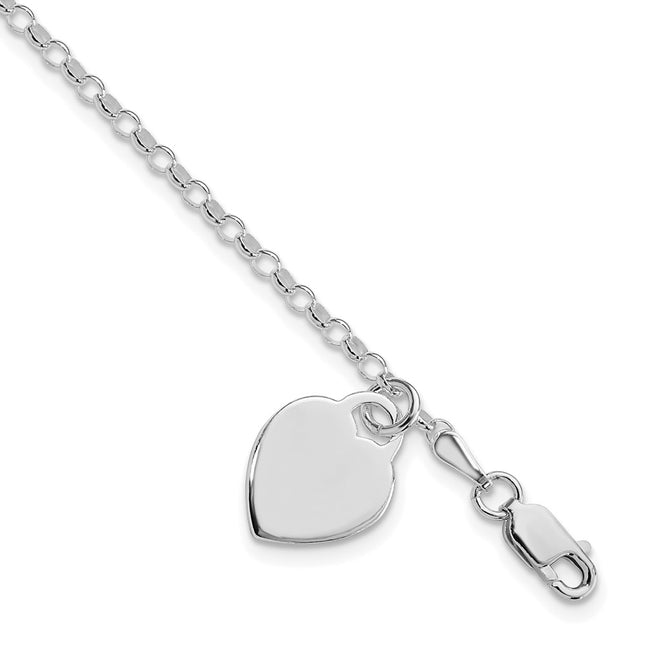 Sterling Silver Bracelets Style QG1454R - Classique Jewelry Inc.