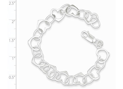 Sterling Silver Bracelets Style QG1469 - Classique Jewelry Inc.
