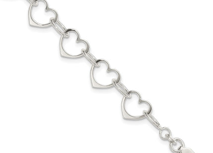 Sterling Silver Bracelets Style QG1469 - Classique Jewelry Inc.