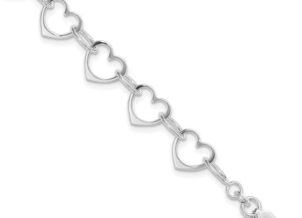 Sterling Silver Bracelets Style QG1469R - Classique Jewelry Inc.