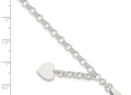 Sterling Silver Bracelets Style QG1470 - Classique Jewelry Inc.