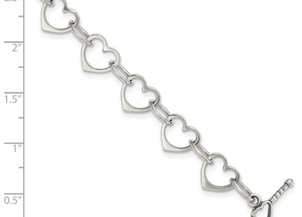 Sterling Silver Bracelets Style QG1503 - Classique Jewelry Inc.