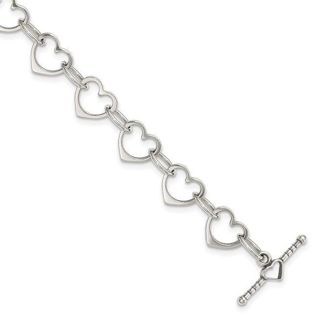 Sterling Silver Bracelets Style QG1503 - Classique Jewelry Inc.