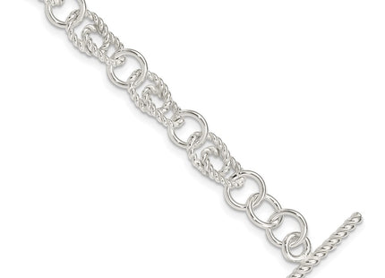 Sterling Silver Bracelets Style QG1526 - Classique Jewelry Inc.