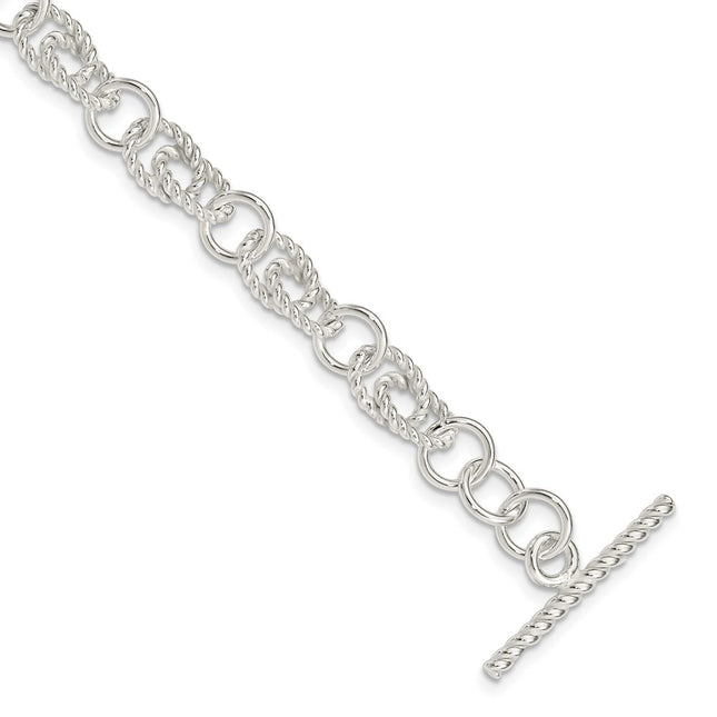 Sterling Silver Bracelets Style QG1526 - Classique Jewelry Inc.