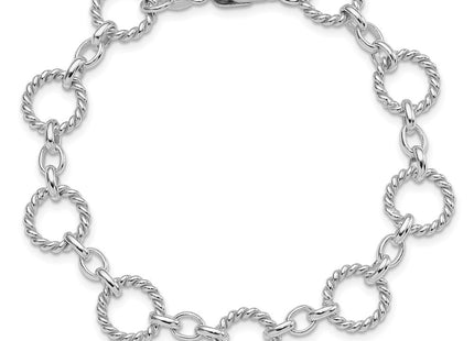 Sterling Silver Bracelets Style QG1527 - Classique Jewelry Inc.