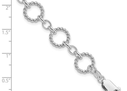 Sterling Silver Bracelets Style QG1527 - Classique Jewelry Inc.