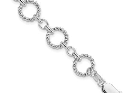 Sterling Silver Bracelets Style QG1527 - Classique Jewelry Inc.