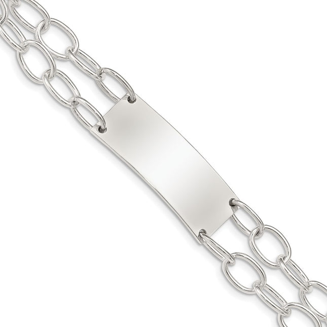 Sterling Silver Bracelets Style QG1540 - Classique Jewelry Inc.