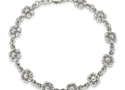 Sterling Silver Bracelets Style QG1548 - Classique Jewelry Inc.