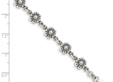 Sterling Silver Bracelets Style QG1548 - Classique Jewelry Inc.