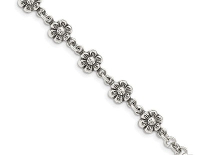 Sterling Silver Bracelets Style QG1548 - Classique Jewelry Inc.