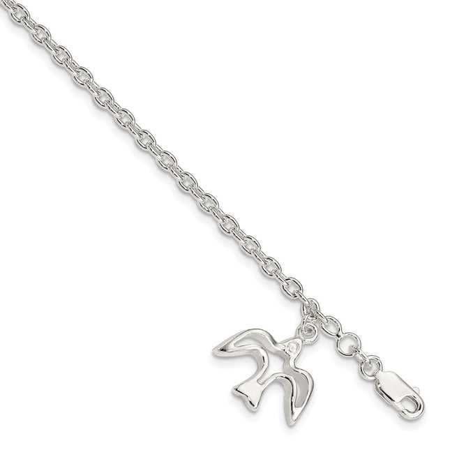 Sterling Silver Bracelets Style QG1552 - Classique Jewelry Inc.