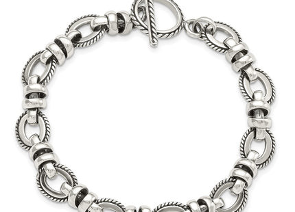 Sterling Silver Bracelets Style QG1612 - Classique Jewelry Inc.