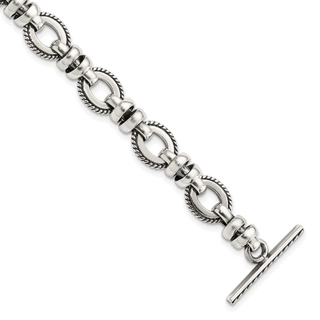 Sterling Silver Bracelets Style QG1612 - Classique Jewelry Inc.