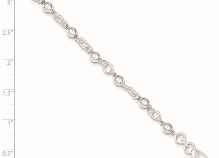 Sterling Silver Bracelets Style QG1628 - Classique Jewelry Inc.