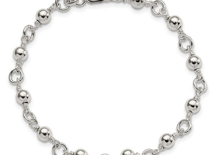 Sterling Silver Bracelets Style QG1628 - Classique Jewelry Inc.