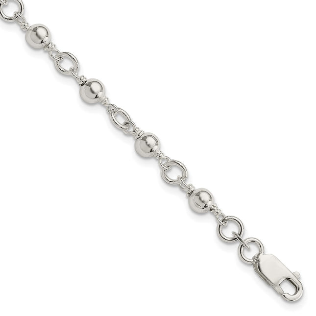 Sterling Silver Bracelets Style QG1628 - Classique Jewelry Inc.