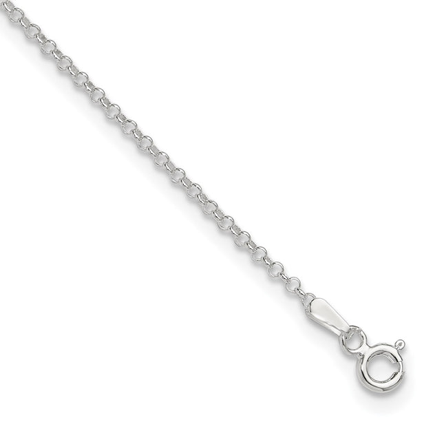 Sterling silver anklet