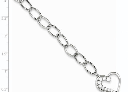 Sterling Silver Bracelets Style QG2178 - Classique Jewelry Inc.